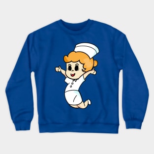 The nurse cartoon style Crewneck Sweatshirt